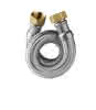 comfort-Flexibler Schlauch Edelstahlumf. A22 DVGW ÜM/ÜM DN 32 (11/4")x700x32,2mm