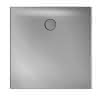 SCALIDO-Stahl-Duschfläche bodeneben 900x900x30mm weiß