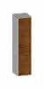 SCALIDO-Mittelschrank SLIM 320x1330x 350mm 2 Türen links Farbvariante S/W/S