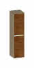 SCALIDO-Mittelschrank SLIM 320x1330x 350mm 2 Türen links Farbvariante Sonder