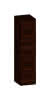 SCALIDO-Mittelschrank SLIM 320x1330x 350mm 2 Türen rechts Farbvariante E/E/E