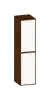 SCALIDO-Mittelschrank SLIM 320x1330x 350mm 2 Türen rechts Farbvariante W/S/S