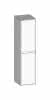 SCALIDO-Mittelschrank SLIM 320x1330x 350mm 2 Türen rechts Farbvariante W/W/W