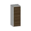 SCALIDO-Mittelschrank KP 320x850x350mm 1 Tür rechts Farbvariant N/W/N