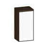 SCALIDO-Mittelschrank KP 420x850x350mm 1 Tür links Farbvariante W/N/N