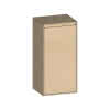 SCALIDO-Mittelschrank KP 420x850x350mm 1 Tür rechts Farbvariant K/K/K