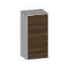 SCALIDO-Mittelschrank KP 420x850x350mm 1 Tür rechts Farbvariant N/W/N