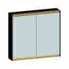 SCALIDO-Spiegelschrank Typ SPSSCA08001 820x750x170mm 2-türig mit LED Farbvar V