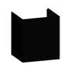 SCALIDO-WT-Unterschrank für WT SLIM 600 590x660x490mm 2 Auszüge Farbvar. V/V/V