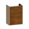 SCALIDO-WT-Unterschrank kompakt asymetr. 410x560x260mm 1 Tür rechts Farbvar Sond.