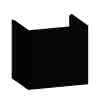 SCALIDO-WT-Unterschrank zu WT Wand 600 570x560x460mm 2 Auszüge Farbvar. V/V/V