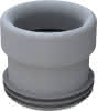 Wisa WC-Dichtungsmanschette Nr. 4 W für Stand-WC innen senkr.,f. Rohre 120mm