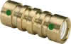 Viega Muffe mit SC Geopress 9615TW in 25mm Rotguss
