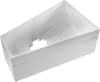 DU Wannenträger f.#700506 Duravit No.1 B adewanne 1600x850mm, Ecke linkss