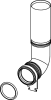 TECE-Ersatzteil Spülrohr mit O-Ring 185 mm