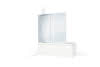 Roth Glasdusche Alina B2F Badewannenabtrennung 2tlg.