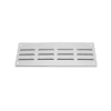 Außengitter FS-ALU 100x290 Farbe: weiß, -horizontal-