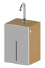 Wanddesinfektionsstation, Netz/Batterie Sintra, 6L Tank