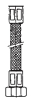 Flex. Schlauch M10x1x3/8" für 174, 175, 198, 199