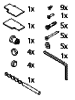 KR Kermi ZBIN023 Set Montagekleinteile 