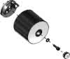 CONTI+ Set Thermostatgriff mit Anschlag, Kappe, Schraube, O-Ringe und Griff