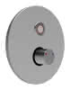 CONTI+ CONGENIAL el. PZ Dusche UP Netz FM Thermo. Edelst. rund TD DN15