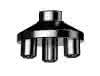 CONTI+ CONWELL Mehrlochdüsenbrausekopf MAXI Chrom DN20