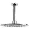 LF Kopfbrausenset, Kopfbrause rund 206mm Deckenmontage, runde Rosette chrom