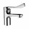 LF Einhebel-WTM Citypro Liberty Ausl. 140mm mit Ablaufventil chrom