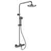 LF thermostat. Duschsystem Citypro KB 200x200mm HB 80x80mm chrom