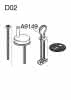 Universal-Flex-Scharnier D02 m Kippanker Edelstahl