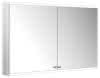 ACTIS-Spiegelschrank Alu m LED-Beleucht. 1200x700x120mm 2-türig Korp. verspiegelt