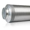 Telefonieschalldämpfer DN 160 m. Dichtung, 25mm Isolierung, 1500mm Lg.
