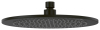 VB Regenbrausen Universal Showers TVC000 001000 252x252x56mm Rund Matt Black