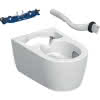 GE WC-Keramik f. Geberit AquaClean Sela weiß-alpin