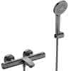 IS Badethermostat AP Ceratherm T50 mit Handbrauseset Chrom