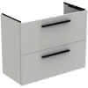 IS MWT-Unterschrank i.life S 2 Auszüge 800x375x630mm Weiß matt