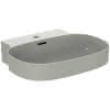 IS Waschtisch Linda-X 1 Hl. m.Ül. 600x500x155mm Weiß