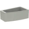 IS Raumspar-Badewanne i.life 1600x900x585mm rechts Weiß