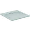 IS Quadrat-Brausewanne UltraFlatS i.life 700x700x30mm Carraraweiß