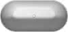 DU DuraKanto,BW Freisteh,Oval,Weiß,Acryl 1700x800x590mm,RS 2,incl.FG u.AÜL-Garn