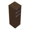 sanibel-Mittelschrank 2.0 FLEX UHIK030 300x980mm Basaltgrau