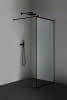 Inloop Black Series Black Frame 1400x2100mm Beschlag schwarz