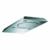 GROHE Kopfbrause Rainshower Aqua 15" 26887 3 Strahlarten 381x678mm chrom