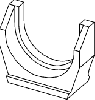 TECEflex PMA 40 63 Pressgabel 50 mm Druckhülse