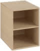 ARTO-Anbauregal zu Konsolen-Unterschrank 400mm 2 Fächer C52100 VJ Nordic Oak
