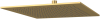 VB Regenbrausen Universal Showers TVC000 006000 350x350x56mm Eckig Brushed Gold