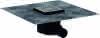 HG Komplettset Punktab.RainDrain Point 100x100mm Edelstahl gebürstet