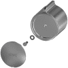 AR Temperaturwahlgriff, F5, Metall, 2030047082