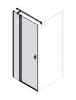sanibel 3001-Pendeltür m Festelement für Trennw. TPFA L 1000x2000mm links SPO/ESG